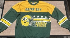 Vintage NFL 80  s Green Bay Packers Sweatshirt Crewneck Men's Size XL Garan