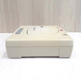 Sega Saturn console bundle with Controllers, 6 games & Cables Japanese White