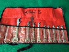 Williams Superwrench Ignition Wrench Partial Set 10 pc.  USA