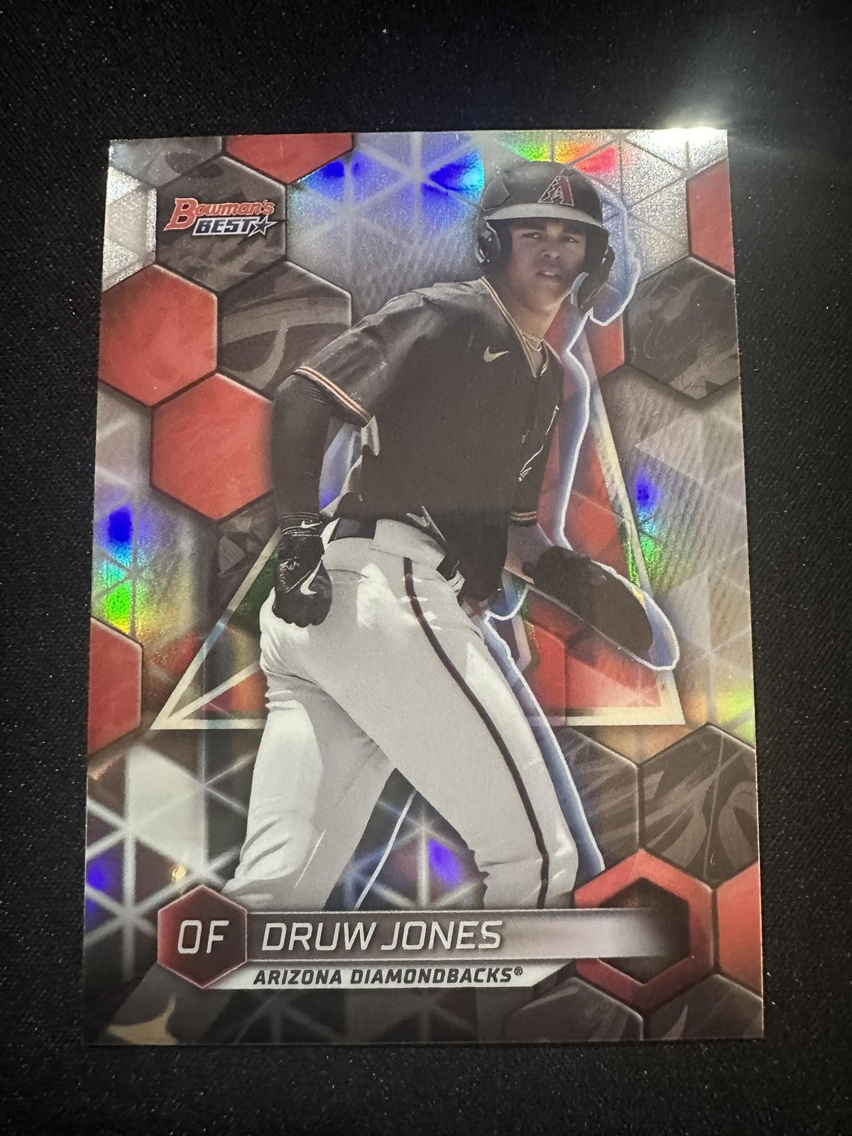 2023 Bowman's Best #TP-8 Druw Jones Top Prospects Refractor