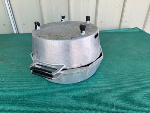 Griglia barbecue vintage anni 70 7up Soda alluminio pressofuso da collezione USA rara - Foto 19 di 19