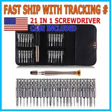 25 IN1 Small MINI REPAIR PRECISION SCREWDRIVER TORX TOOL KIT SET PHONES FIX US