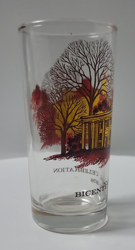 Vintage Bicentennial Celebration (1776-1976) Liberty Bell, 16oz Drinking Glass - Picture 3 of 11