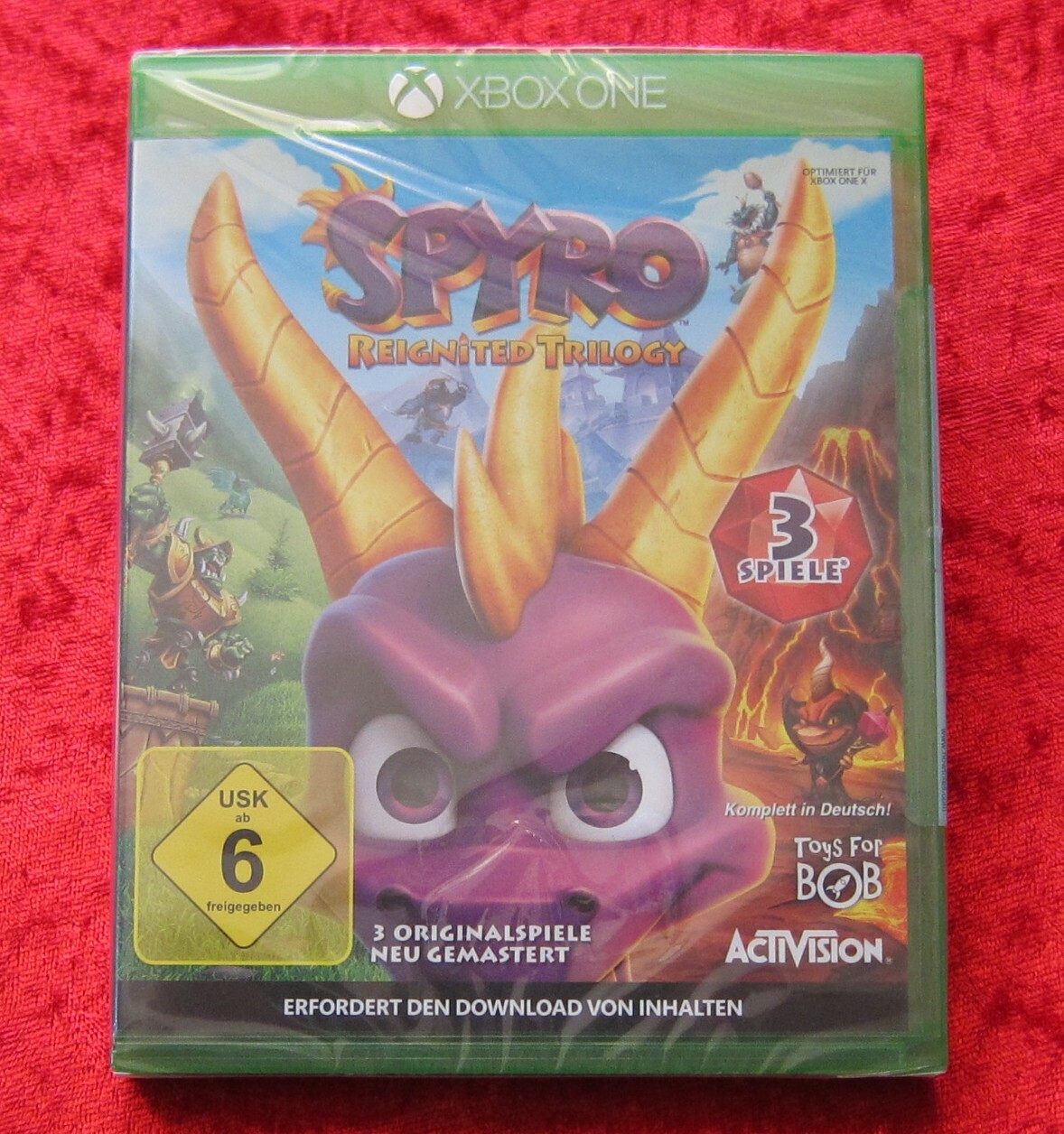 Xbox One - Spyro: Reignited Trilogy (DE Version) (mit OVP) (OVP beschädigt) (gebraucht) - Bild 2