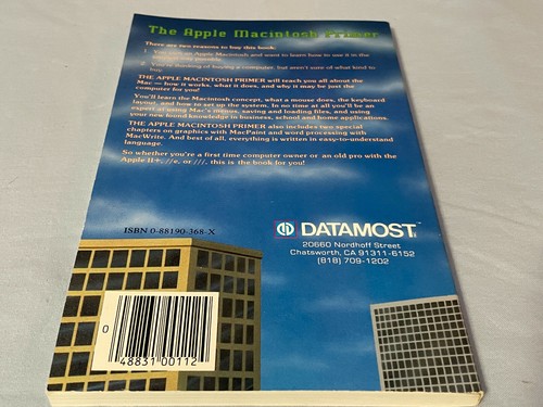 Vintage RARE The Apple Macintosh Primer- William B. Sanders (Datamost, 1984) - Imagen 5 de 5