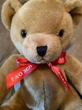 Fao Schwarz Collectors Teddy Bear 2019 Gallerie 9 Red Ribbon