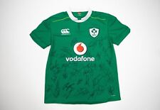 Ireland RUGBY SIGNED JERSEY Famous Win Against The All Blacks AFTAL COA Ireland RUGBY SIGNED JERSEY Famous Win Against The All Blacks AFTAL COA