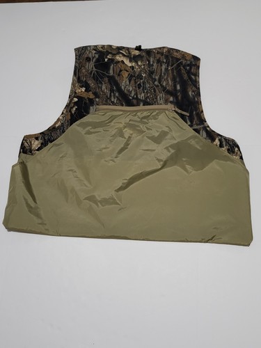(#3) SAFTBAK Mossy Oak Breakup Camo Hunting Vest Size Men's XXL - Picture 5 of 6