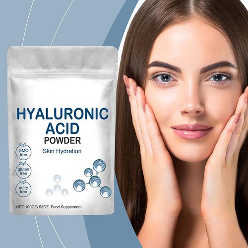 1-5x Hyaluronic Acid Protein Powder 100g For Skin Hydration Elasticity Firmn Nš„ - Picture 7 of 22
