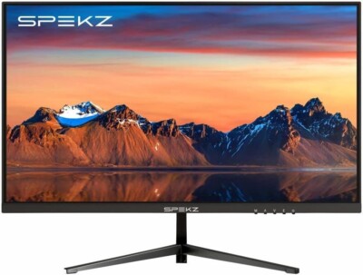 SPEKZ 24 Inch Computer Monitor, 1920 x 1080p IPS Display 75Hz
