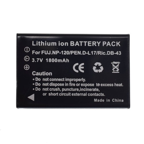 Battery or Charger for PENTAX D-LI7 PENTAX Optio MX MX4 450 550 555 750Z Camera - Picture 13 of 43