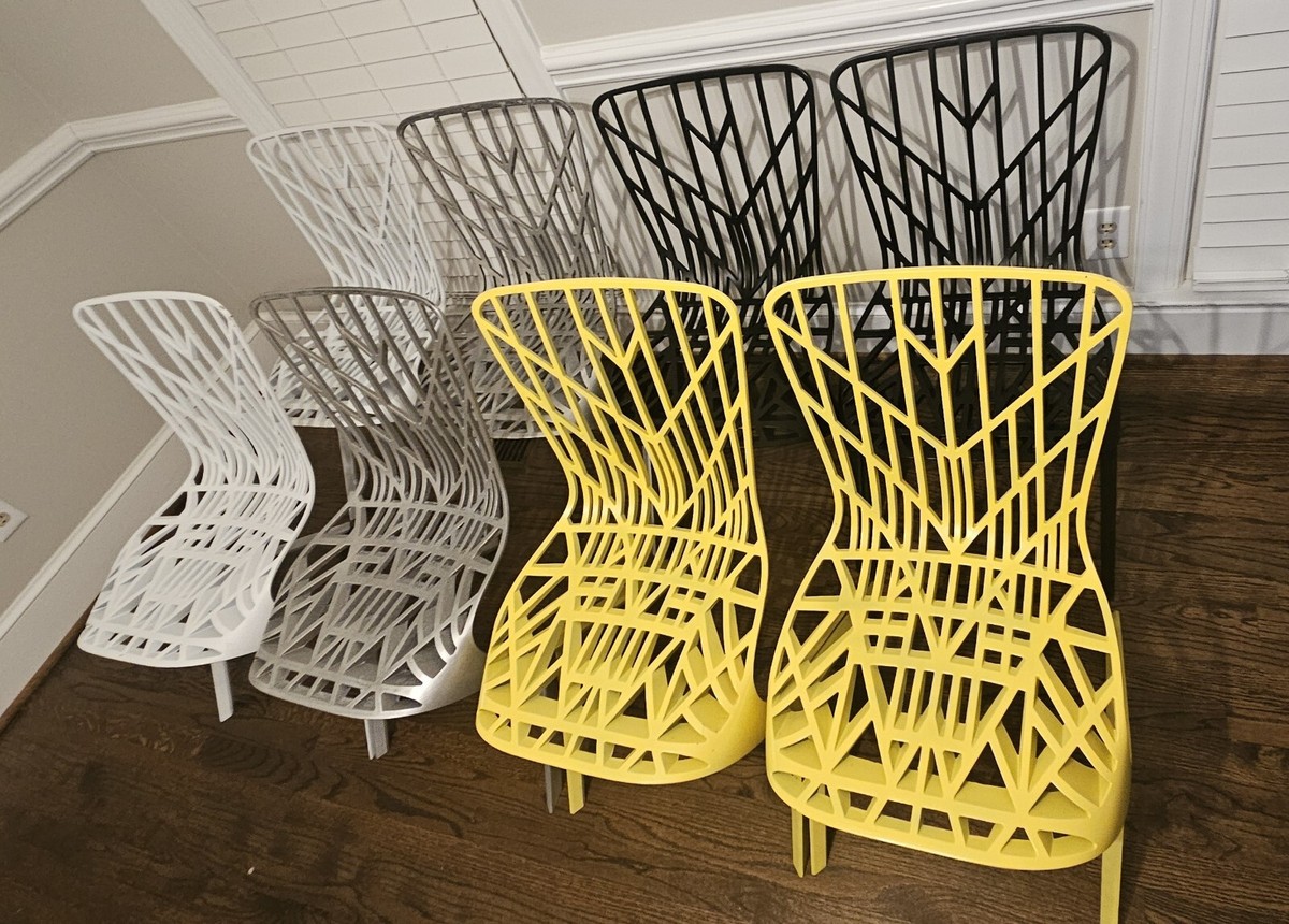 8) Knoll Washington Skeleton Side Chairs - David Adjaye Design | eBay