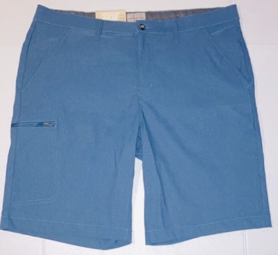 Weatherproof Vintage Men's Trail Short - Performance Stretch, Quick-Dry, With Zipper Pockets (Blue, 40) - View #7