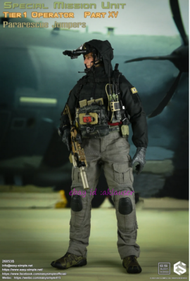 SMU scale 1/6 the Unboxing XV Part Operator 1 Tier SMU　 Tier Pararescue XV Part Operator 1 ミリタリー