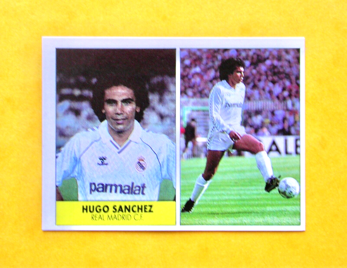 HUGO SANCHEZ REAL MADRID FOOTBALL LEAGUE 1987-1988 87-88 FESTIVAL  EDITIONS