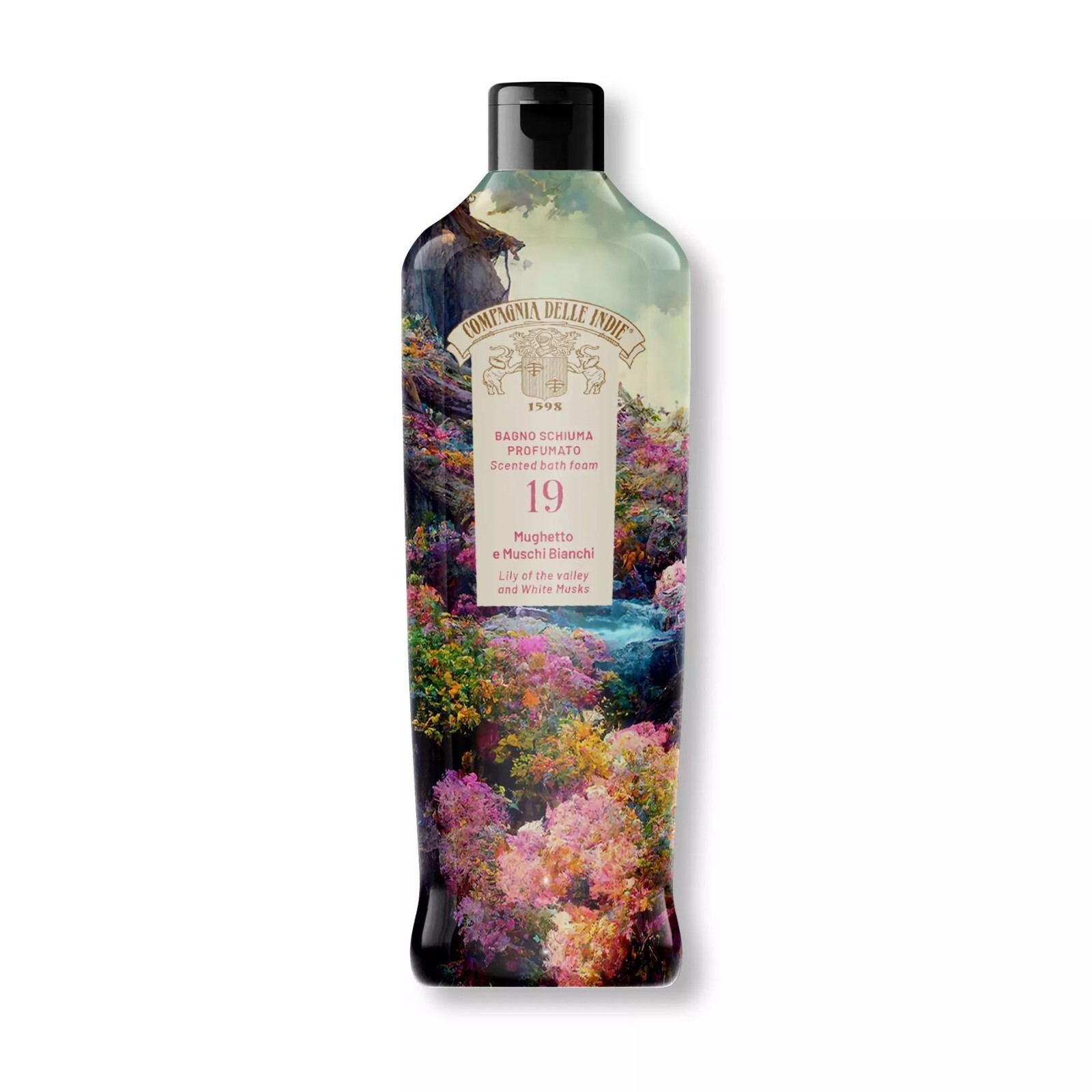 Compagnia Delle Indie Bagnoschiuma 500 ml. Mughetto e Muschi Bianchi