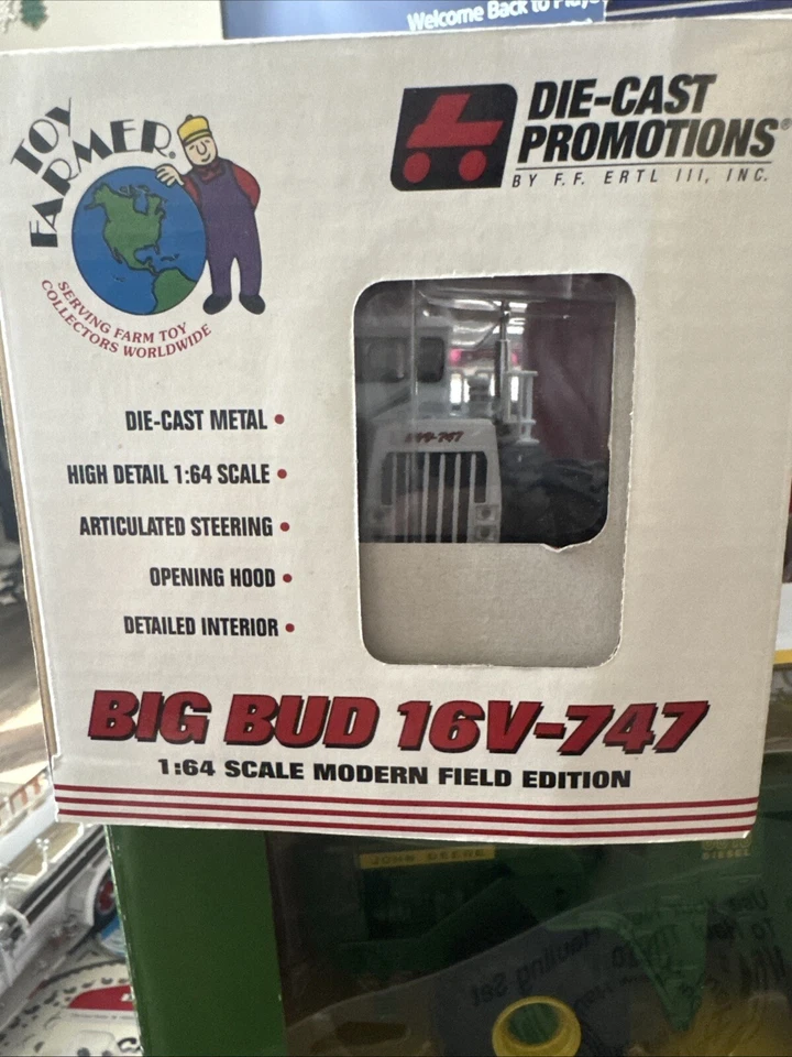 Juguete FARMER-BIG Bud Modern Field Edition 16V 747 escala 1/64 Foto 4 de 4
