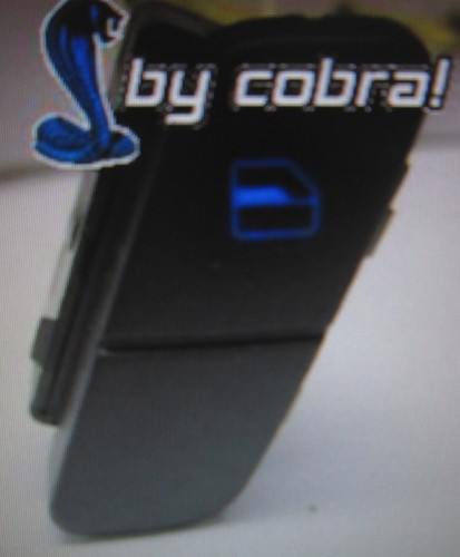 VW Polo 9N Fensterheber Schalter Fensterheberschalter Blau Rot LED 6Q0959856