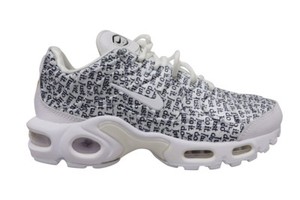 Donna Nike Tuned 1 Air Max Più TN Just Do It - 862201 103 - Bianco Nero |  eBay