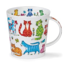 Colourful Crew Cat Katzen Dunoon Jumbo 0,48l Teetasse Mug Kaffeebecher Cairngorm