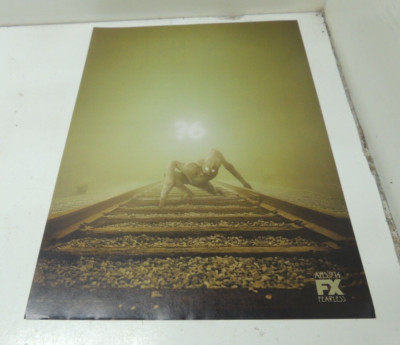 American Horror Story 2016 Mint Print Ad  FX AHS Railroad tracks