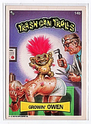 1992 TOPPS TRASH CAN TROLLS SINGLE STICKER TRADING CARDS - WITH FREE SHIPPING! - Picture 74 of 227