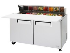 Turbo Air MST-60-16-N 60" Two Section Sandwich / Salad Prep Table w/ 2 Doors,...