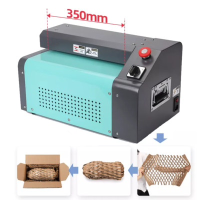 Recyclable Paper Waste Cutting Carton Box Cardboard Cutting Shredder Machine