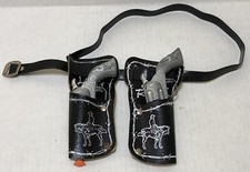 Vintage SMOKY Cap Gun Set with Lil Ranger Holsters and Belt