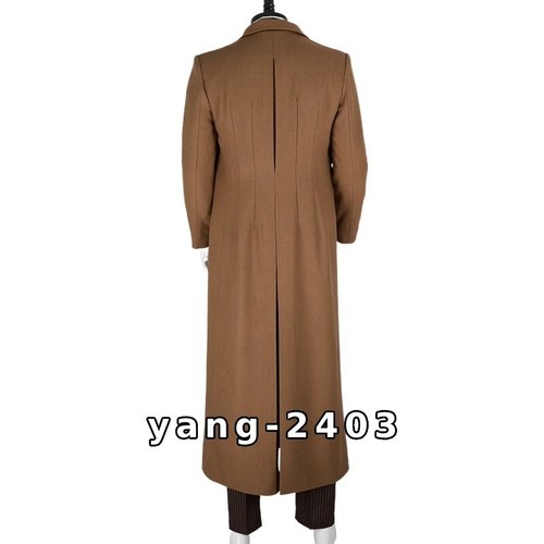 Doctor Who David Tennant Cosplay Traje Marrón Conjunto Completo Disfraz Cortavientos Regalo - Imagen 3 de 20