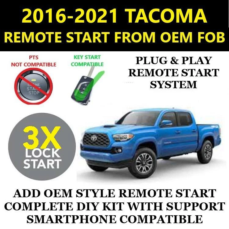2018 toyota tacoma remote start deals