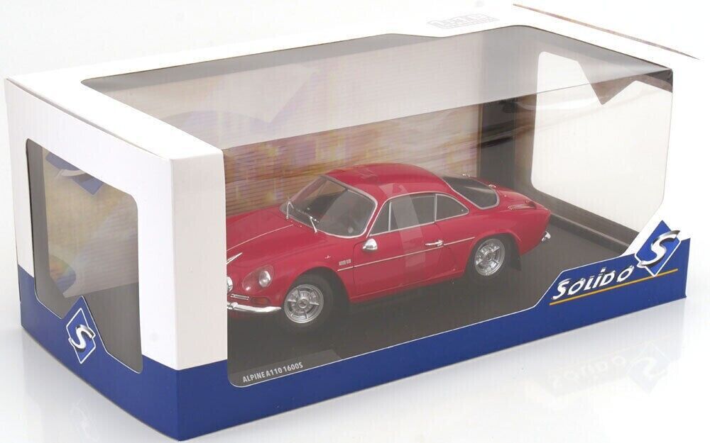 SOLIDO - ALPINE A110 1600S 1969 rouge - 1/18 - SOL1804209 | eBay