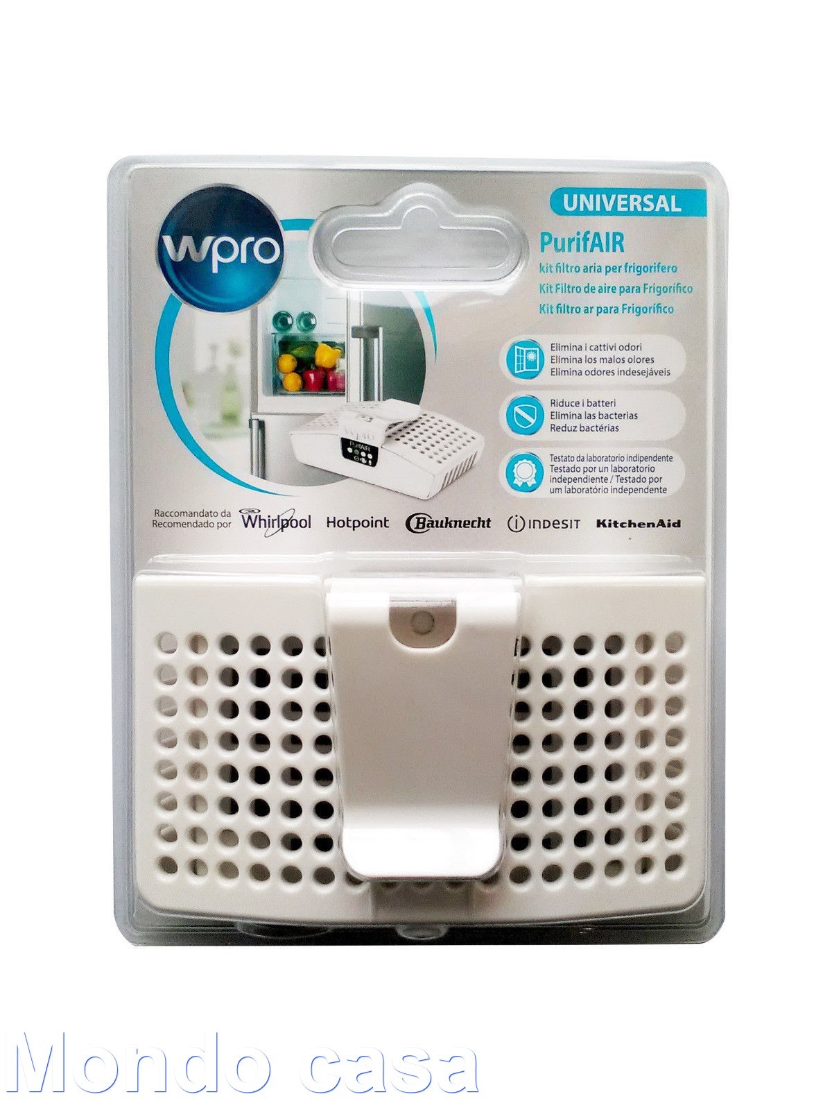 Whirlpool PurifAir Filtro Aria Elimina Odori Frigorifero Hotpoint Indesit PUR300