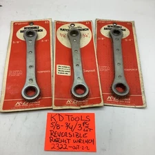 Ratchet Wrench K-D Tools, 5/8” - 3/4”, (3 Pc In Lot) 2322-out 2/2