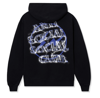 ASSC X Fragment Bolt Hoodie Black Navy 2023 Hoodie Brand New DS | eBay