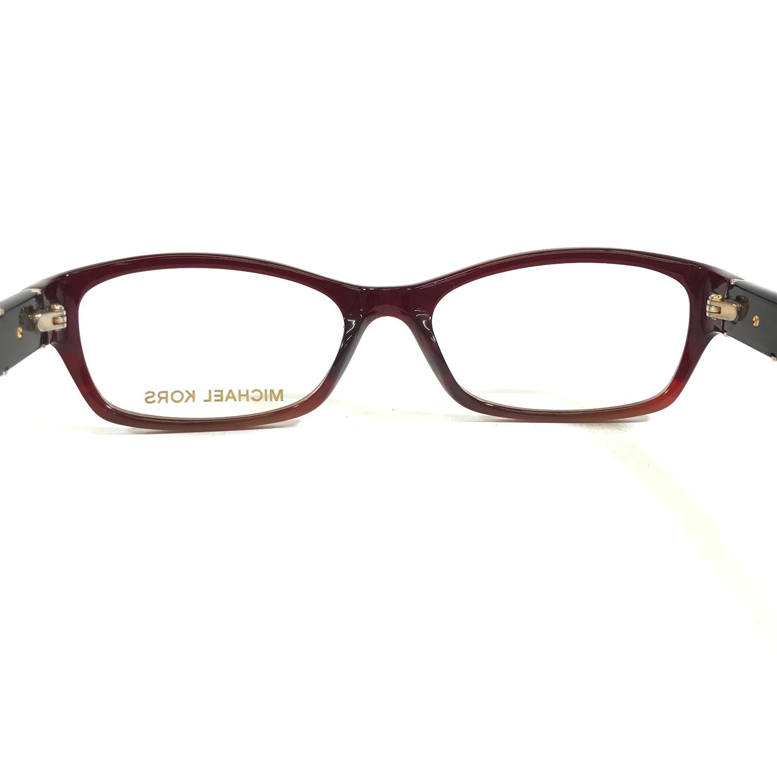 Michael Kors Petite Eyeglasses Frames MK252 602 Brown Gold Rectangular
