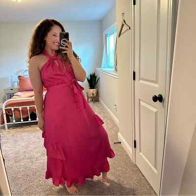 strapless open back dress Pink Floral Corset Midi Dress Sweetheart Neckline Garden Party Wedding  Guest A-Line Summer Dress For Women Kouvr Fashion main image 0