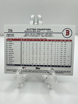 2024 Topps Series 1 Aqua Parallel Fanatics Exclusive Kutter