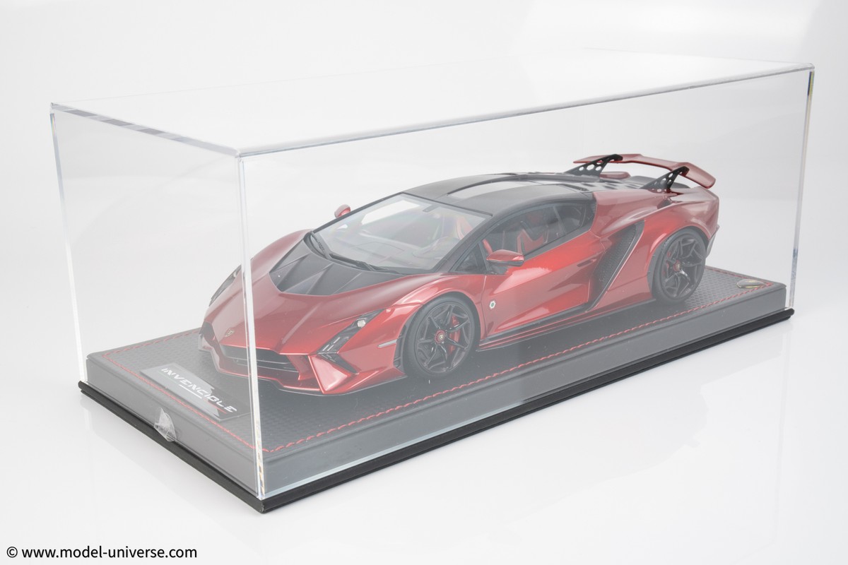 LookSmart 1:43 Lamborghini Invencible Année De Construction 2023 Efesto Rouge Ls547a