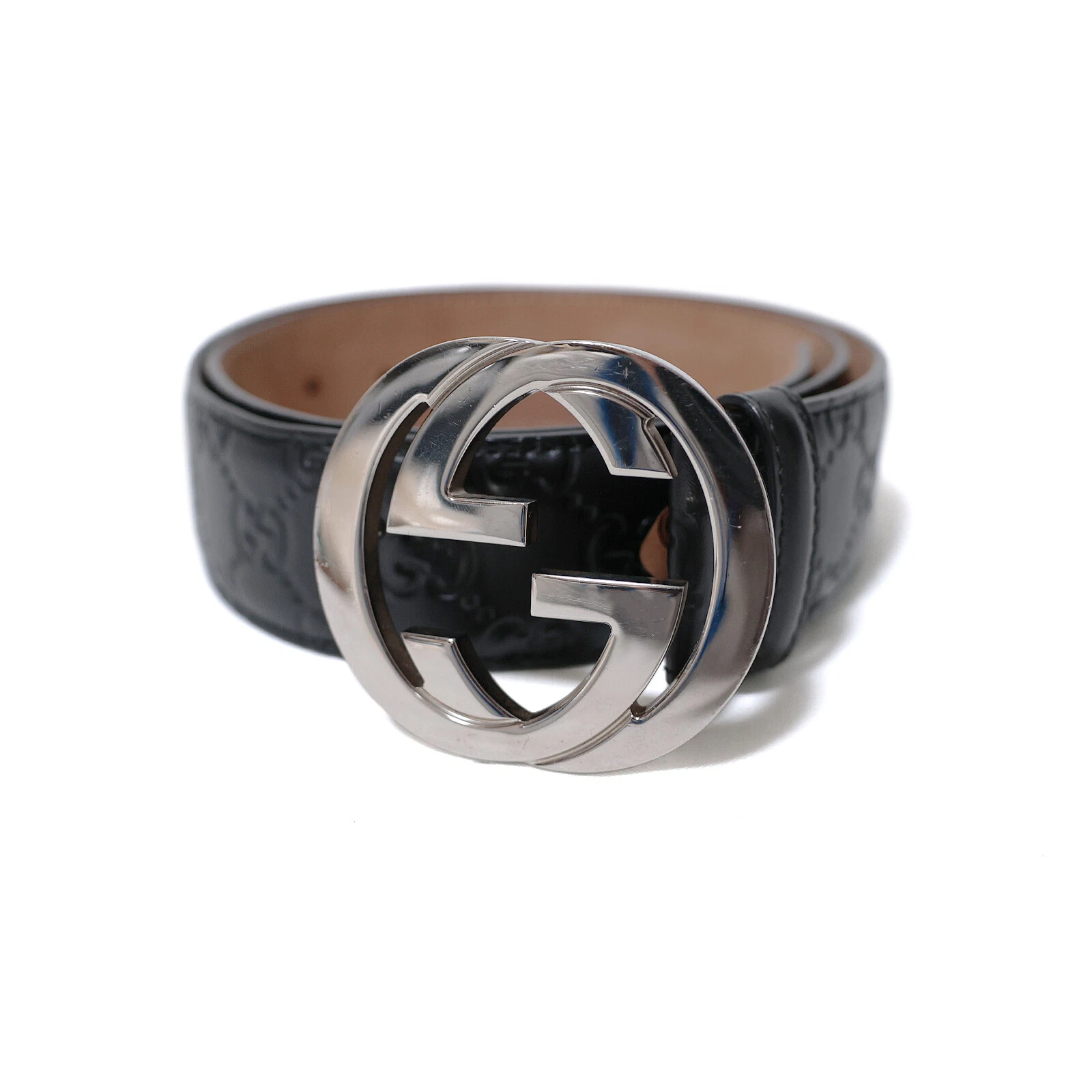 Accessoires homme GUCCI Interlocking G Guccisima 411924 85/34 noir
