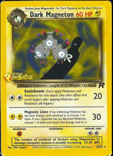 Ensemble de fusées d'équipe Pokémon illimité - Choisissez votre carte ! 2000 Vintage WoTC - NEUF/LP - Photo 31 sur 86