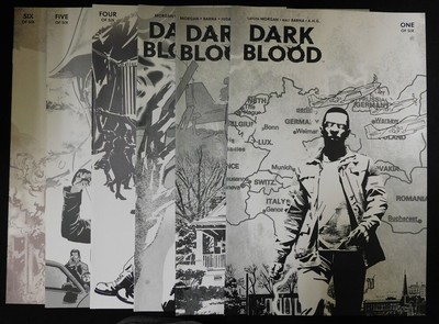 DARK BLOOD 1-6 C BOOM VARIANT COMIC SET COMPLETE MORGAN BARNA A.H.G. 2021 NM