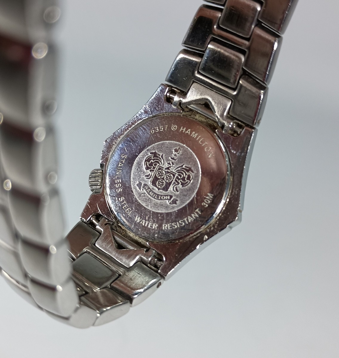 な*み様 ハミルトン スターダム　STARDOM 6357 Hamilton 6357 Stardom Watch 27mm Women's Silver Dial Swiss Made