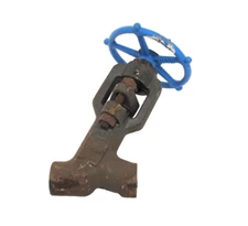 NEW VELAN W-8076Z-02TS WELD SOCKET GLOBE VALVE 3/8 Y PATTERN W8076Z02TS