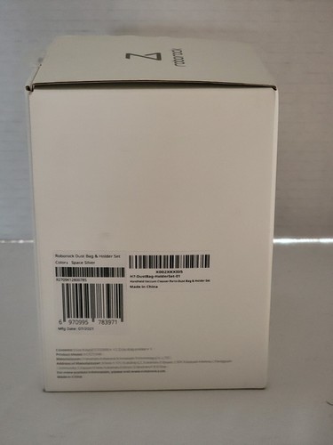 NUEVO JUEGO DE 12 BOLSAS PARA POLVO Y SOPORTE ROBOROCK PARA ASPIRADOR INALÁMBRICO ESPACIO PLATEADO - Imagen 3 de 6