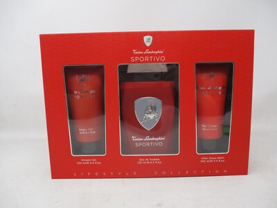 Tonino Lamborghini Sportivo Men 3 Pc Gift Set 