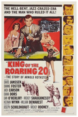 King of the Roaring 20's - 1961 - Diana Dors - Vintage Classic Movie Poster