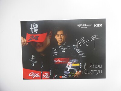 original Guanyu Zhou- Formel 1