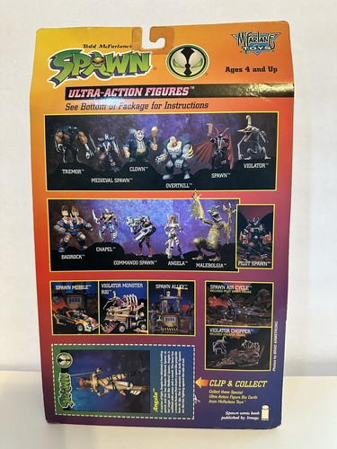 Spawn McFarlane Toys Series Limited Edition Blue Angela FACTORY SEALED NEW 1995 - Picture 3 of 6