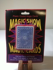 New in Package Plastic Coated Magic Show Magic Playing Cards Card Deck Tricks
